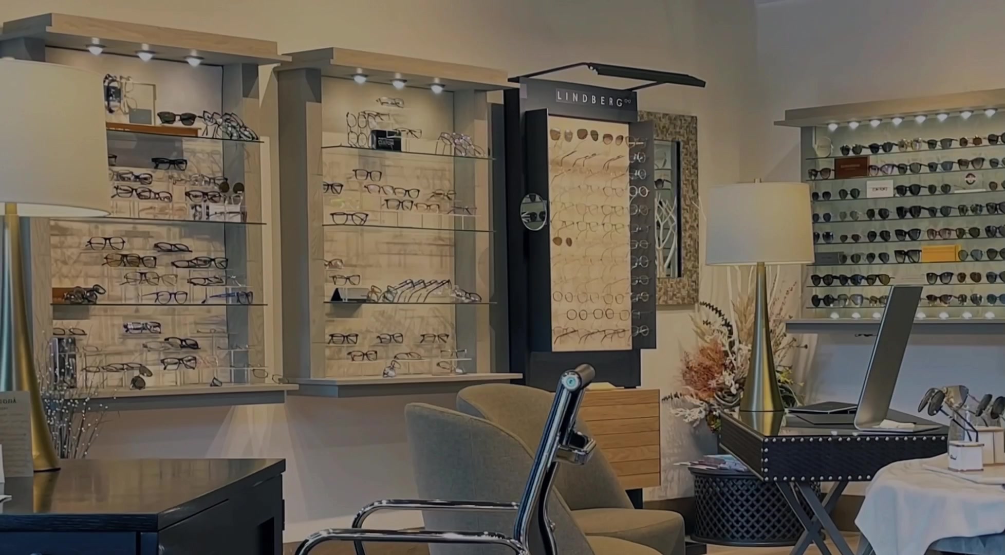 Inside Eyeland Optique on Hilton Head Island